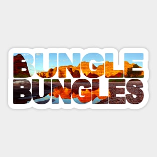 BUNGLE BUNGLES - Western Australia Sunset Sticker